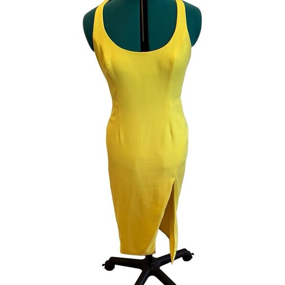 Jay Godfrey Yellow Witherspoon dress- size 8 - Picture 2 of 10